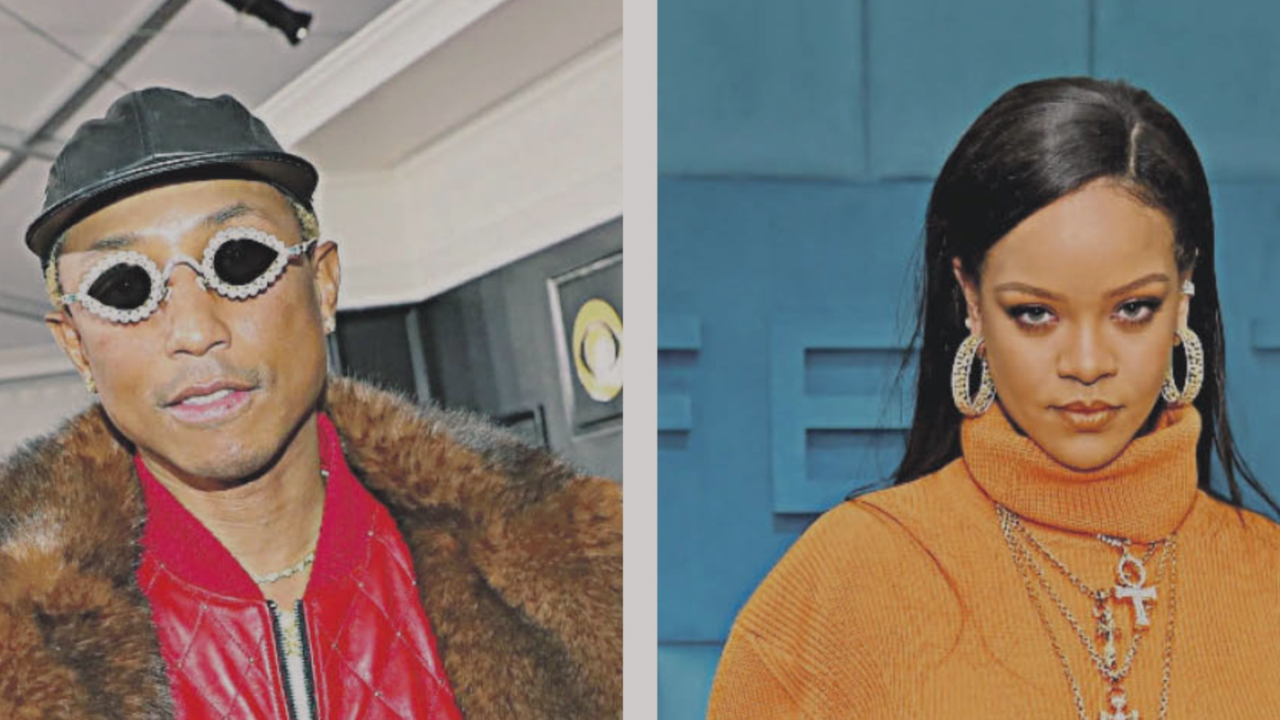 Pharrell Williams y Rihanna.