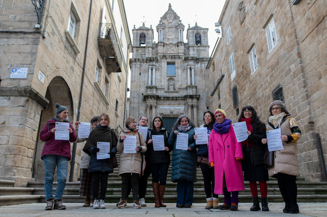 Presentación de actos por el 8M en Ourense

Fotos Martiño Pinal