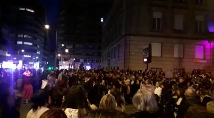 Manifestación del 8M en Ourense