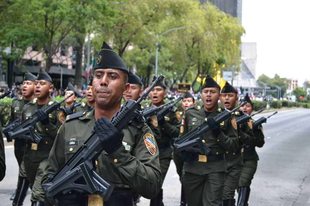 Fuerzas militares de México. Foto de archivo.