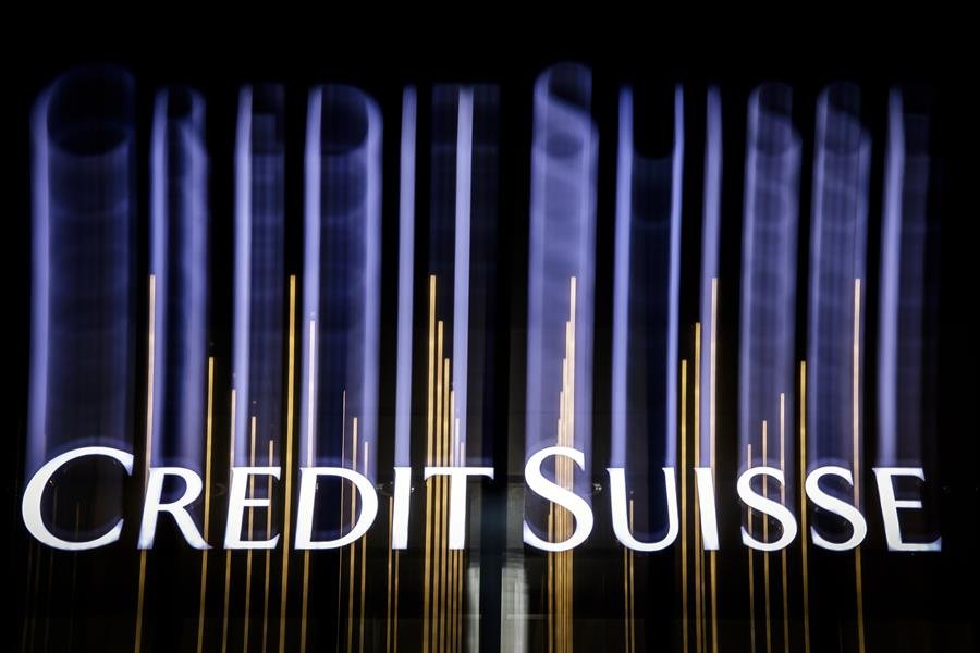 Entrada del Credit Suisse.