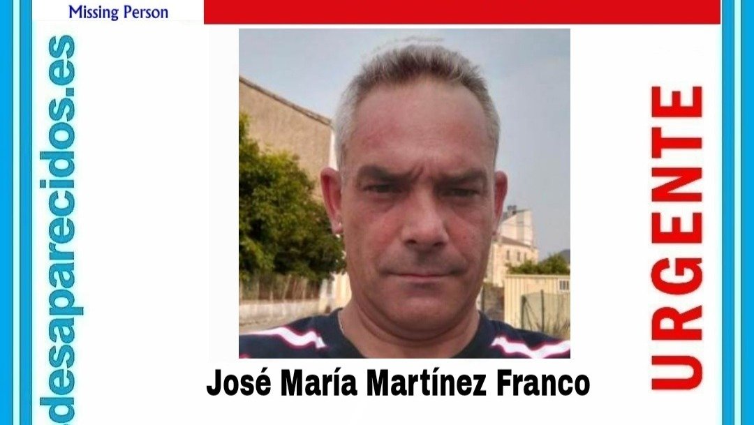 José María Martínez Franco, desaparecido