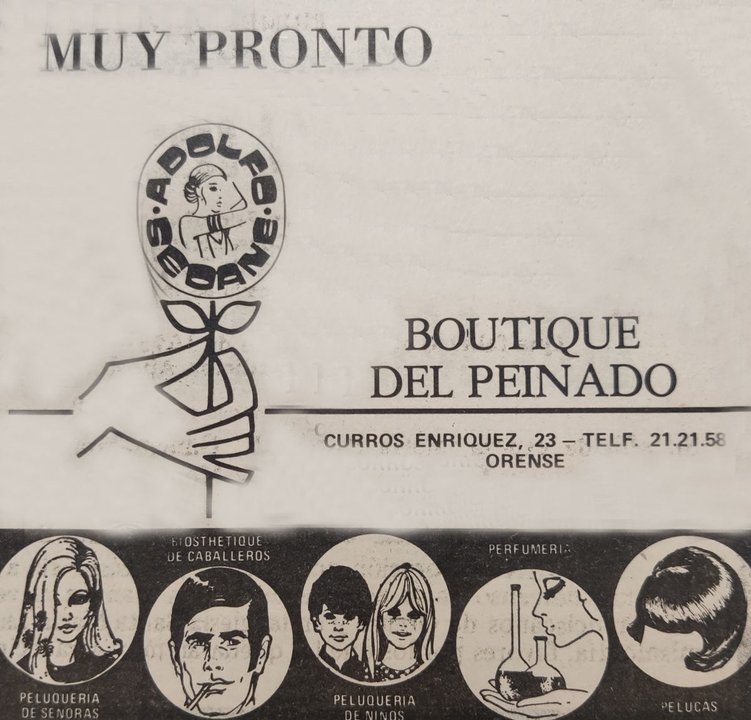 (2) Publicidad en La Región de 1973.