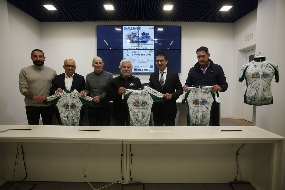 Xaime Iglesias, Jorge Villarino, Carlos Moure, Rosendo Fernández, Pablo Pérez y Manuel Pérez.