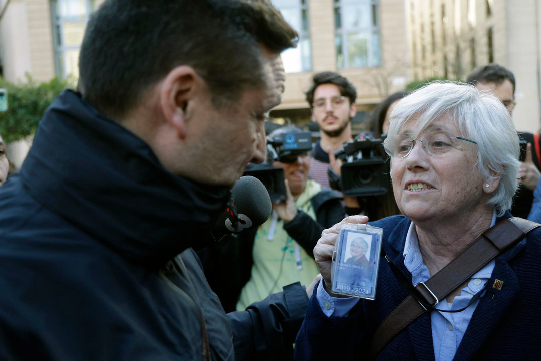 La eurodiputada de JxCat Clara Ponsatí, exconsellera del Govern de Carles Puigdemont (EFE)