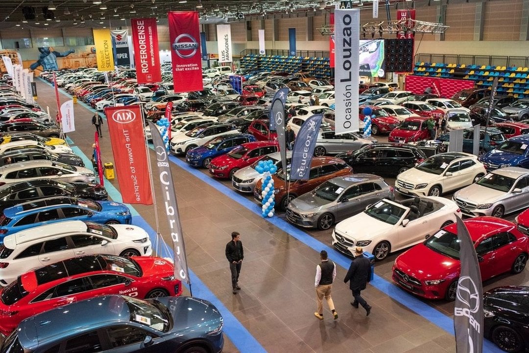 Imagen del salón del automóvil celebrado en Expourense.