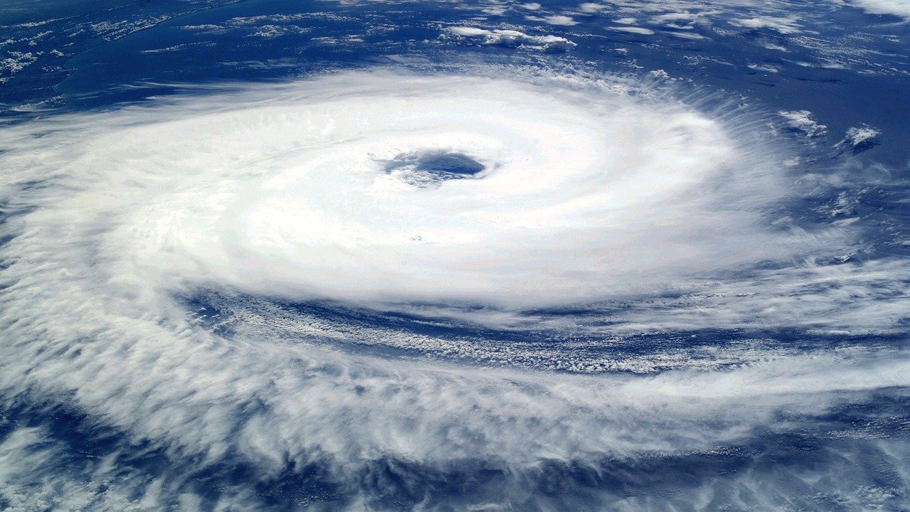 Ciclón tropical Catarina. Imagen de archivo.
