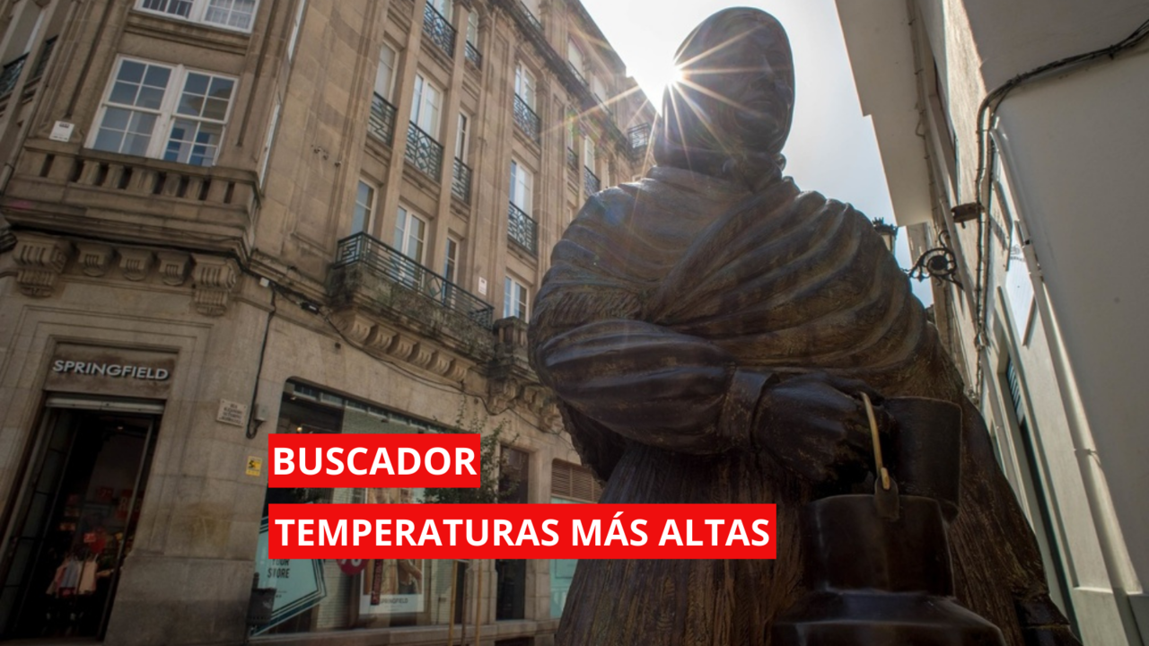 Jornada de calor en Ourense.