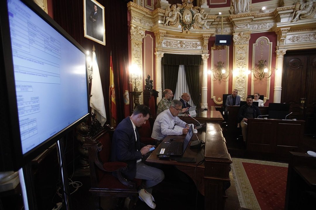 Pleno del Concello de Ourense.