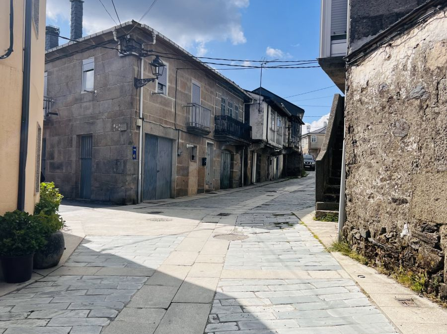 Calle Cima da Aldea donde se llevará a cabo parte de la mejora.