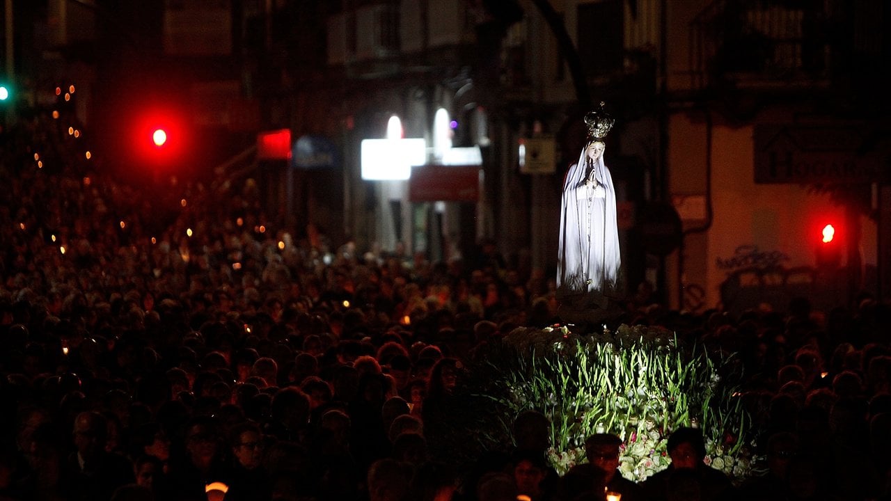 Procesión de la Virgen de Fátima. MIGUEL ÁNGEL