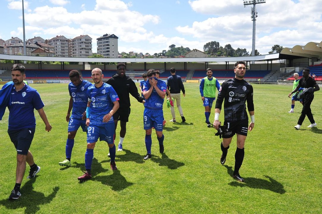 OURENSE 14/05/2023.- Ourense CF-Laredo, partido de fútbol. José Paz