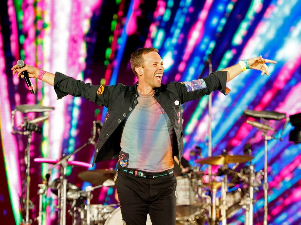 Coldplay, en directo. EFE
