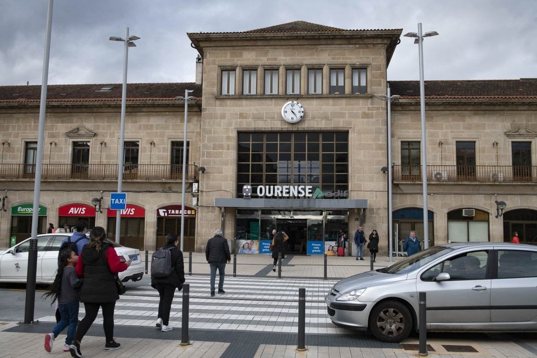 Estación intermodal de Ourense.