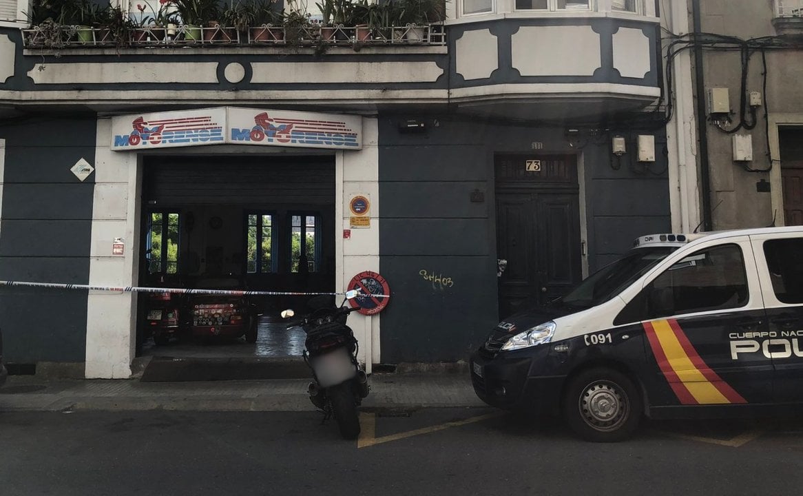 operativo policial en Ourense