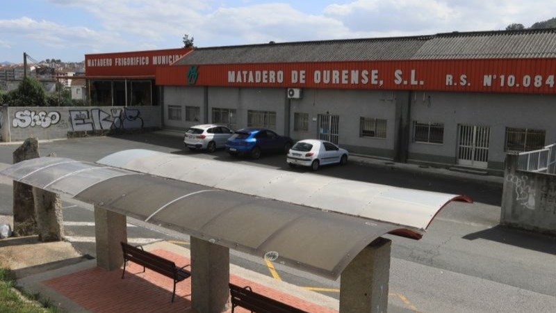 Antiguo matadero municipal de Ourense, a punto de ser demolido.