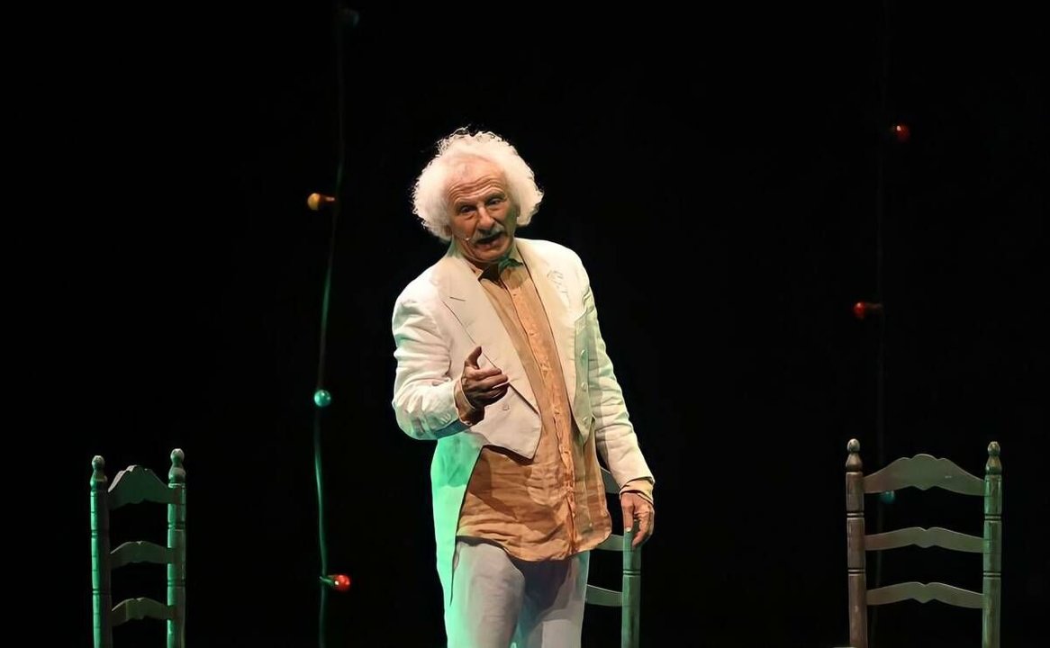 Rafael Álvarez El Brujo durante una actuación