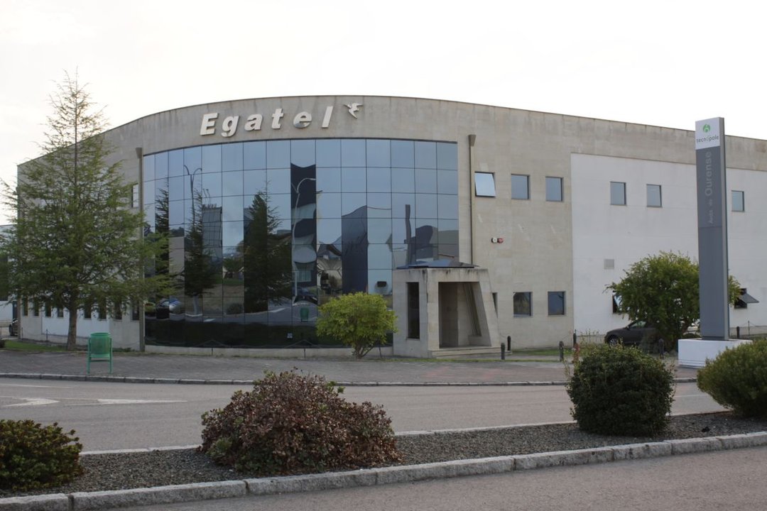Sede de la empresa Egatel, en el Parque Tecnolóxico.