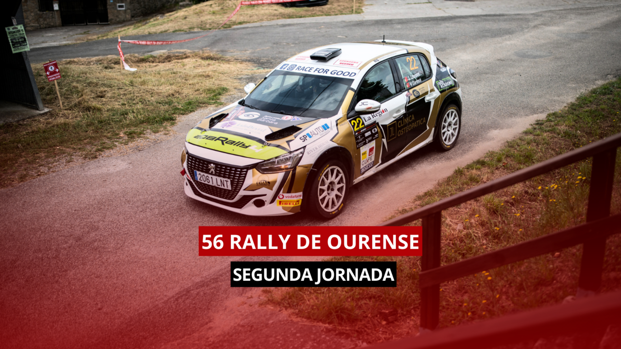 Sigue el Rally de Ourense en su segunda jornada.