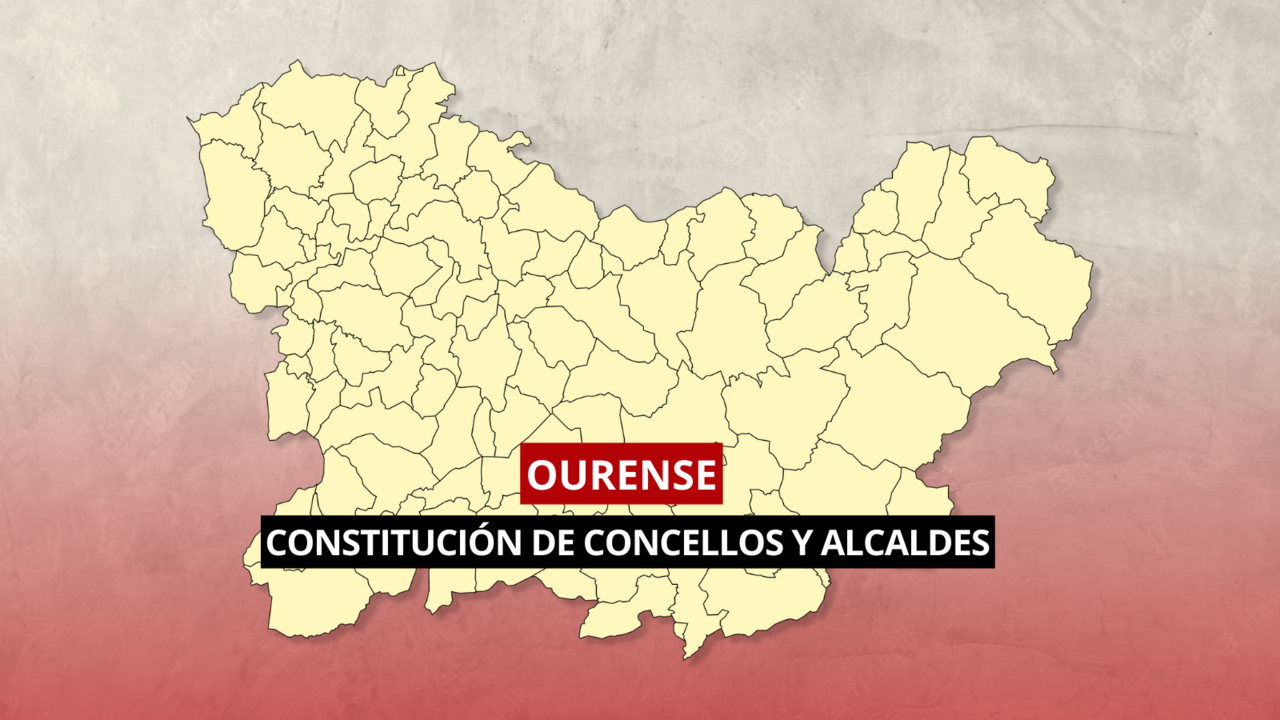 Constitución de concellos de Ourense