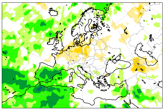 Predicción estacional del European Center of Medium-range Weather Forecast.