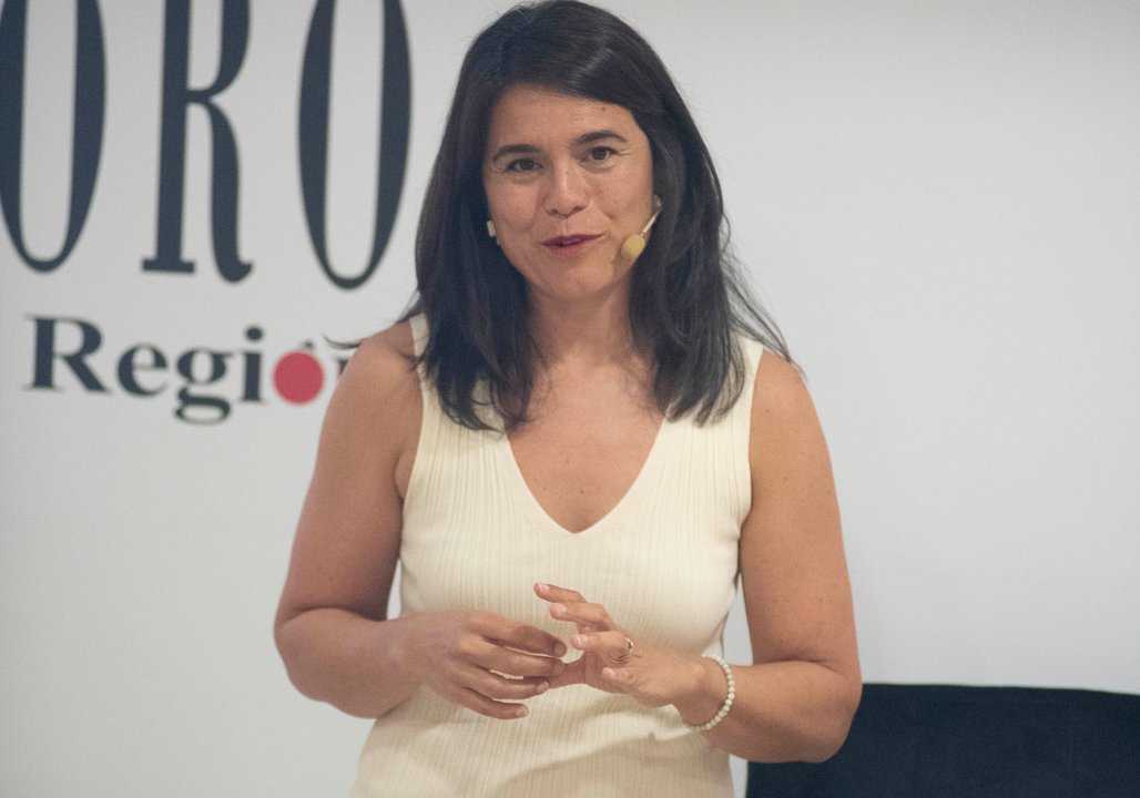 Ana Hernández es cocreadora de la iniciativa “Vino a la mente”
Foto: Xesús Fariñas