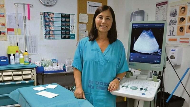 La anestesista Luz Cánovas.