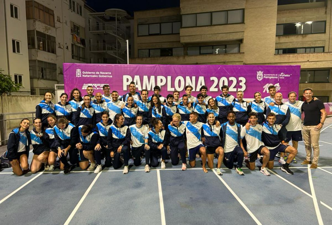La selección gallega, compuesta por 40 atletas, regresó del Nacional de Pamplona con la sexta plaza.