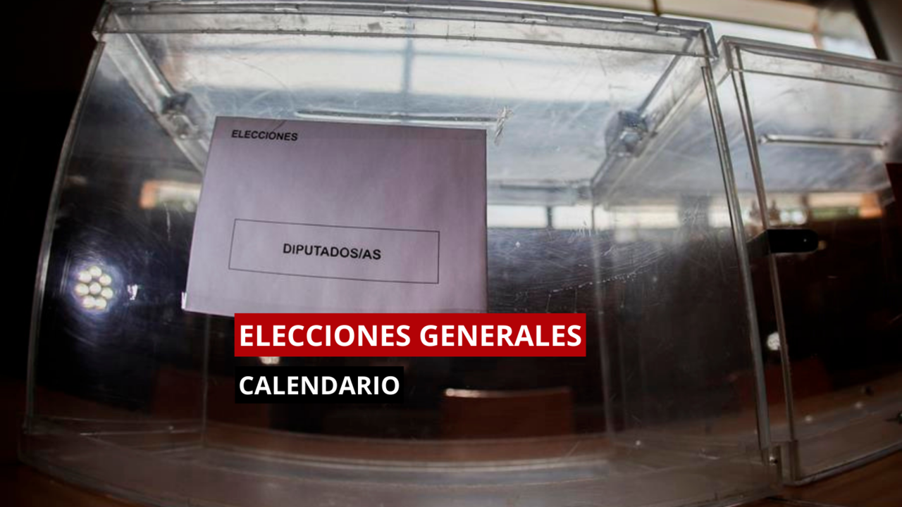 Calendario tras las elecciones generales del 23J