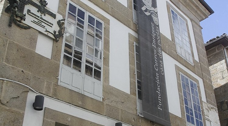 Exterior de la Casa dos Poetas, referente cultural de Celanova (Foto: Miguel Ángel)