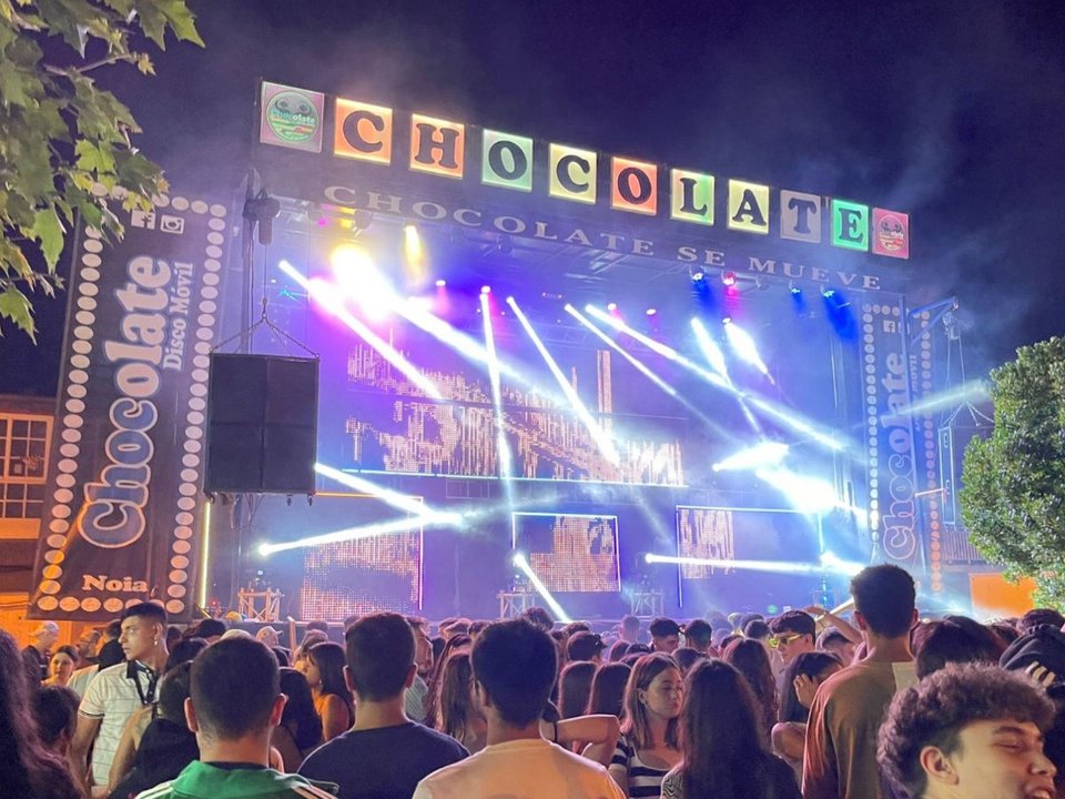 La discomóvil Chocolate subirá al escenario el segundo día de fiesta, el lunes.