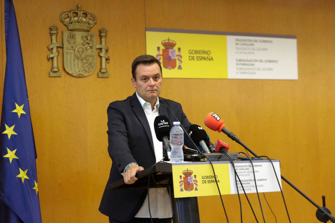 El presidente del Consejo Superior de Deportes (CSD), Víctor Francos, durante una rueda de prensa. Foto de archivo: EFE.