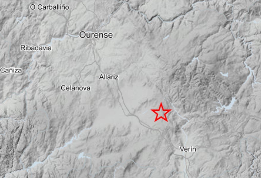 Primer terremoto del mes de septiembre en Ourense