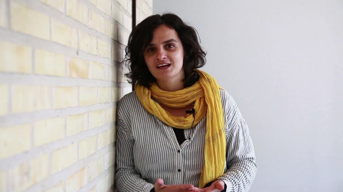 A profesora Iria Vázquez.