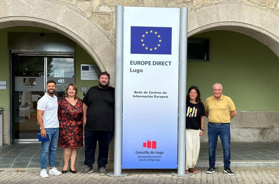 Reunión de Europe Direct en Lugo.