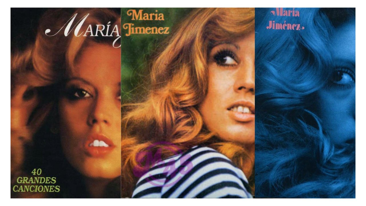 Carátulas de discos de María Jiménez