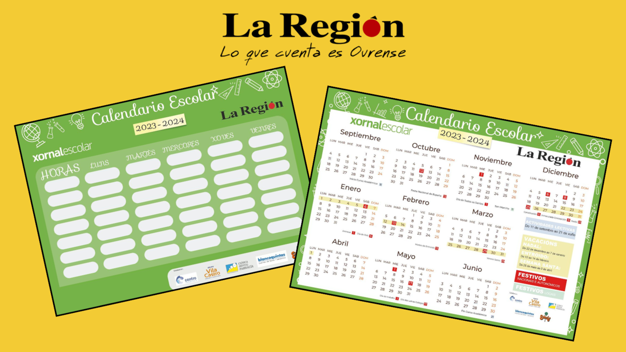 Calendario y horario escolar de La Región