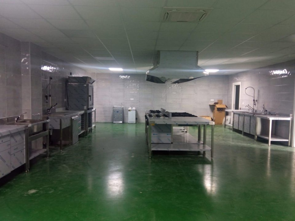 Instalaciones para la elaboración de productos locales, en el CIMA de A Veiga.
