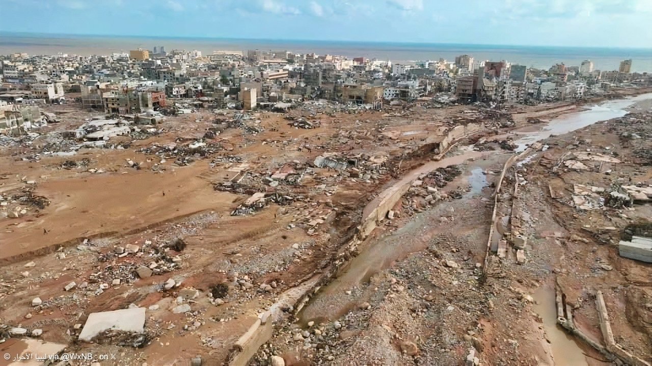 Efectos del ciclón Daniel en Libia
