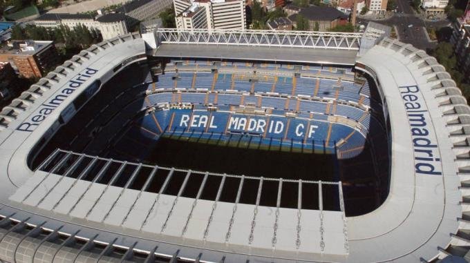 Estadio del Real Madrid.