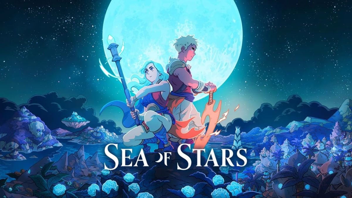 La portada del juego Sea of Stars.