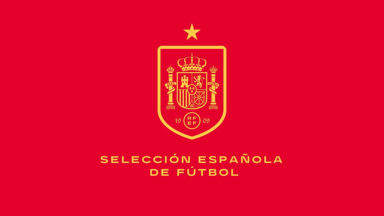 El escudo de la selección española de fútbol.