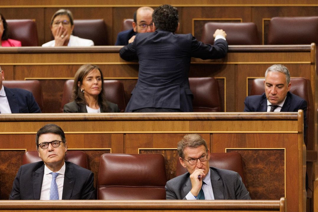 Escaños del PP en el Congreso de los DIputados (Foto: Europa Press).