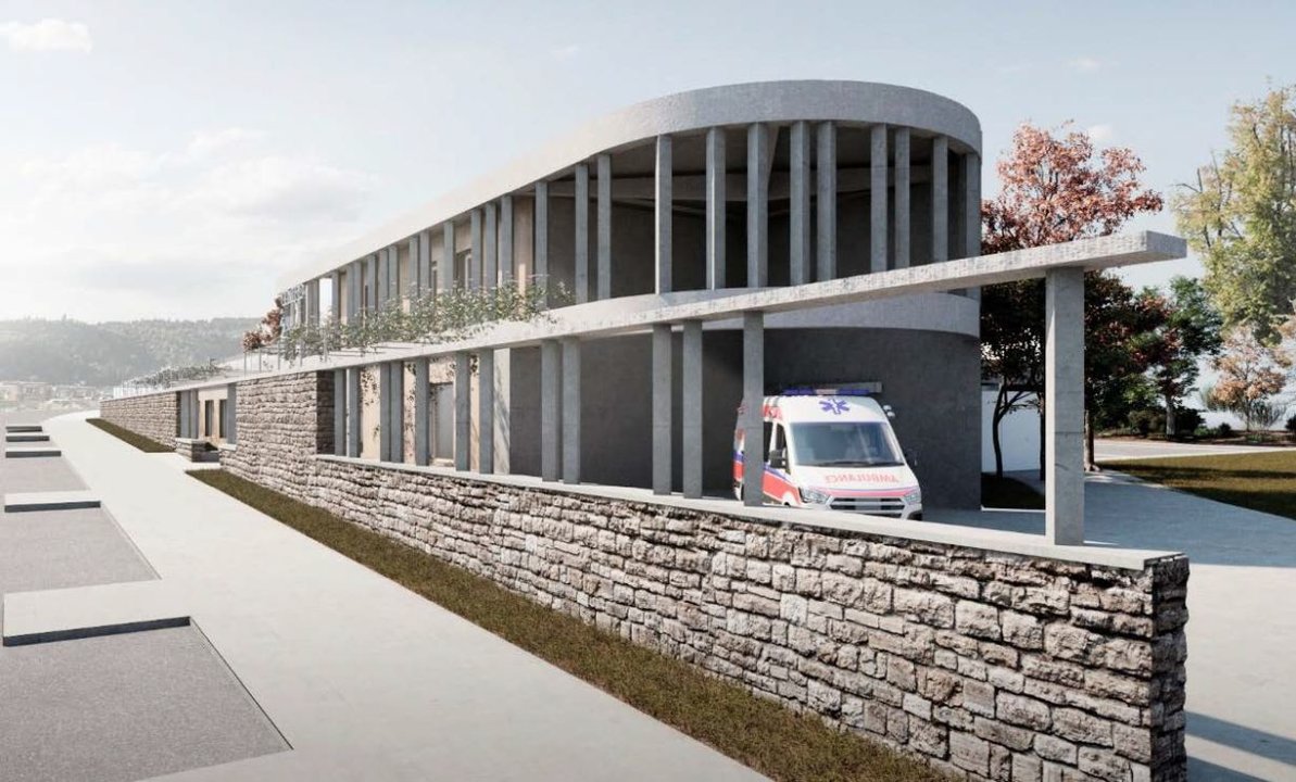 Así será el futuro centro de salud del municipio ourensano.