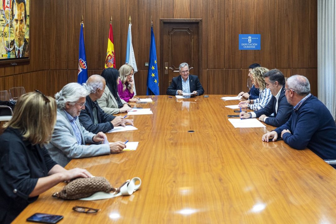 Reunión de la Xunta de Gobierno de la Diputación Provincial.