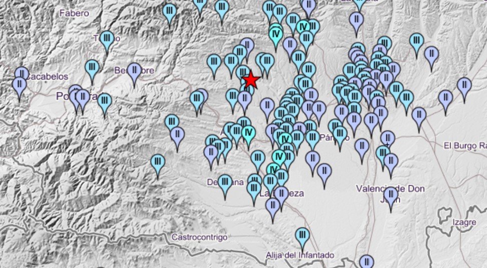 Terremoto en El Bierzo
