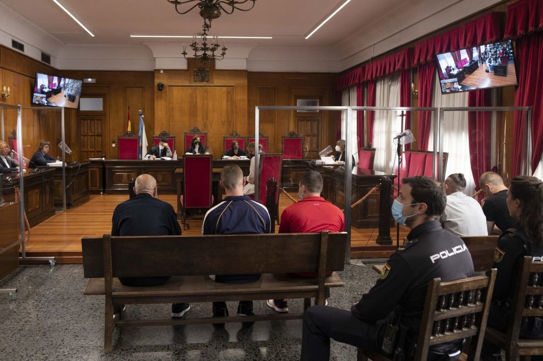 El juicio de la operación Straperlo, en junio de 2022, en la Audiencia.