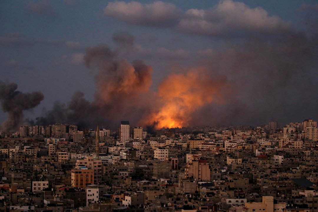 Bombardeos en Gaza (Fuente: EFE)