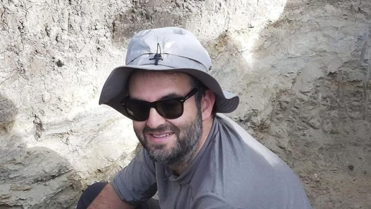 Eduardo Méndez, investigador de la UVigo, del grupo de arqueología del Campus de As Lagoas, Ourense.