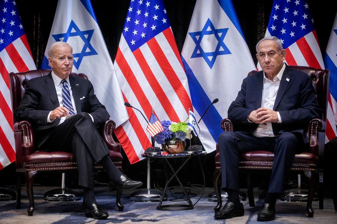 Joe Biden y Benjamin Netanyahu (EFE)
